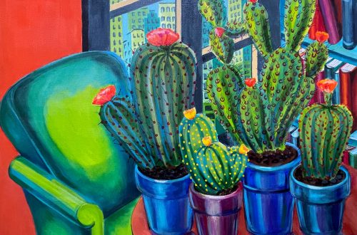 Collection of cacti N 1