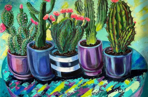 Five cacti
